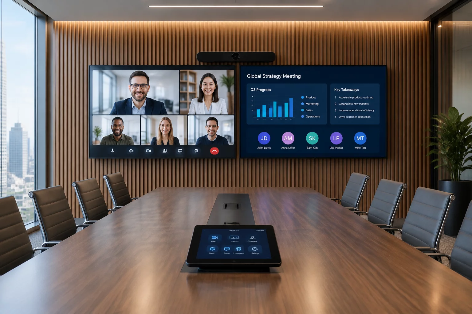 Interoperability screen