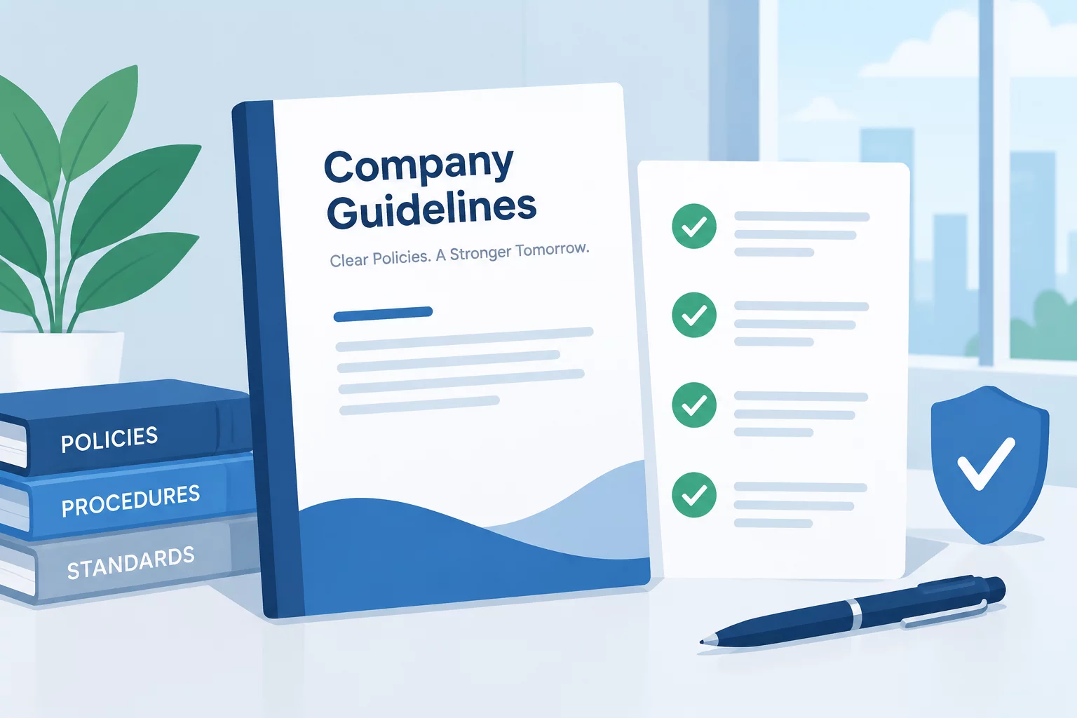 HR guidelines checklist for clear workplace documentation