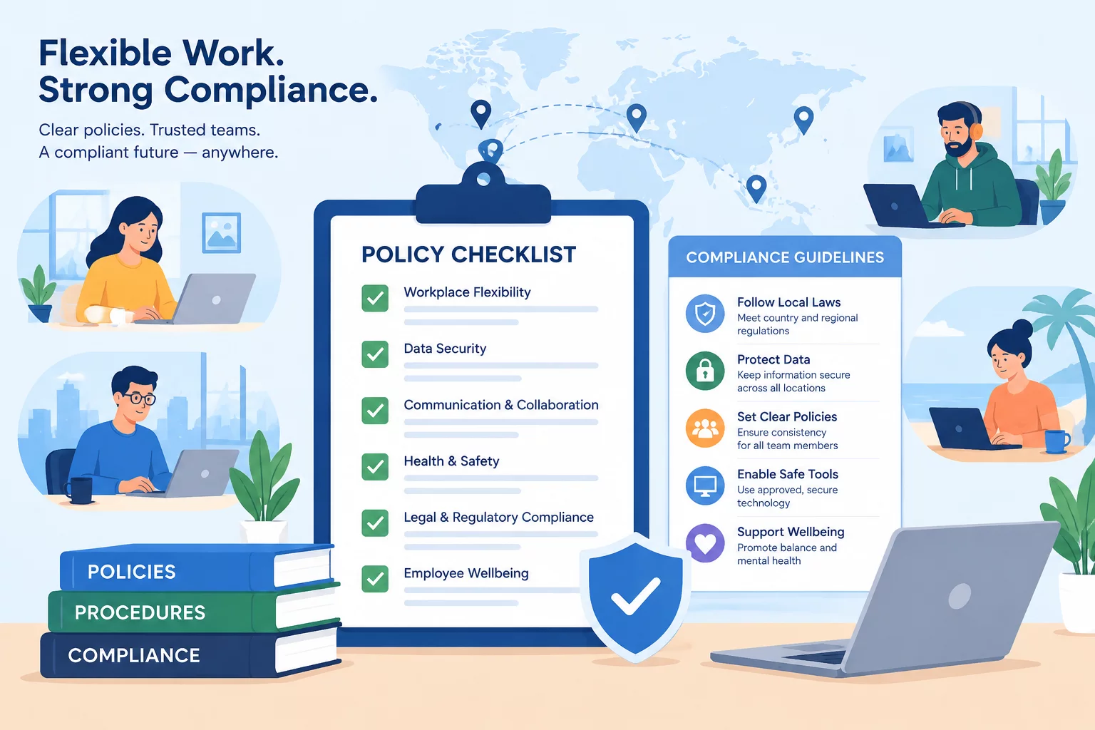 Flydesk Guidelines for Eliminating Hybrid Policy Ambiguity